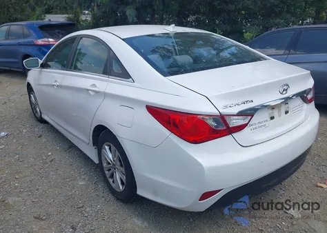 2014 Hyundai Sonata Gls z USA, uszkodzony, nr VIN 5NPEB4AC6EH884455